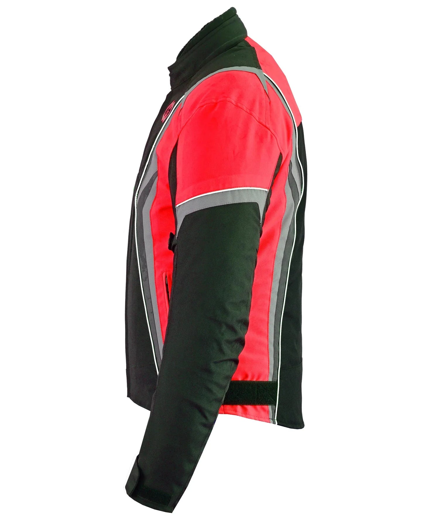 mens motorbike waterproof cordura textile jacket motorcycle ce armours - 
