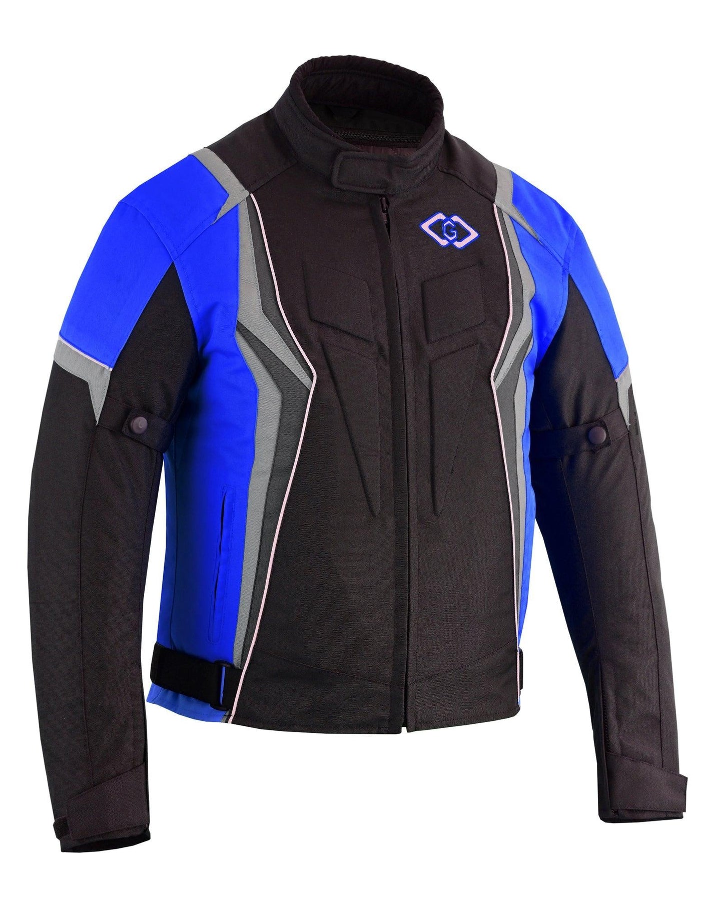 mens motorbike waterproof cordura textile jacket motorcycle ce armours - 
