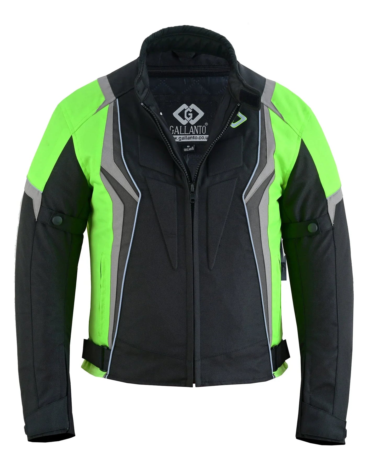 mens motorbike waterproof cordura textile jacket motorcycle ce armours - 