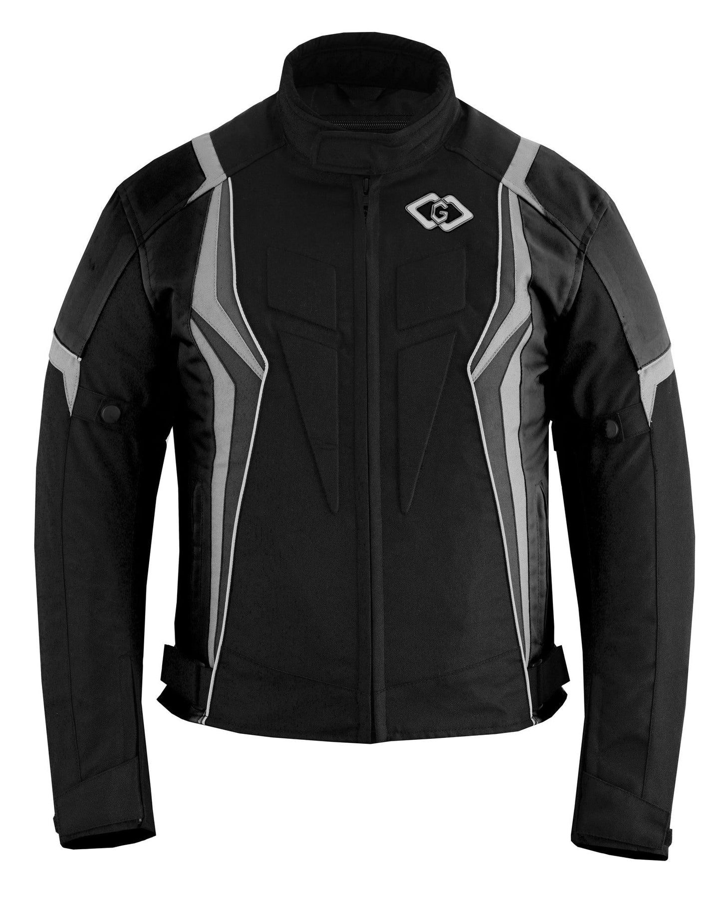 mens motorbike waterproof cordura textile jacket motorcycle ce armours - 