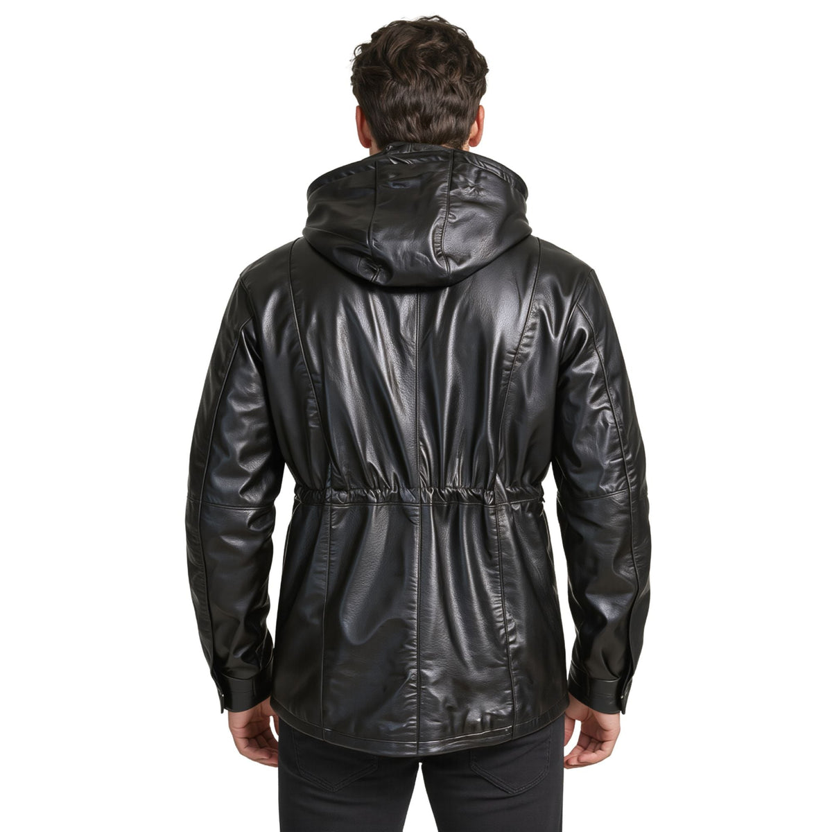 mens olive green benjamin button biker vintage leather jacket -