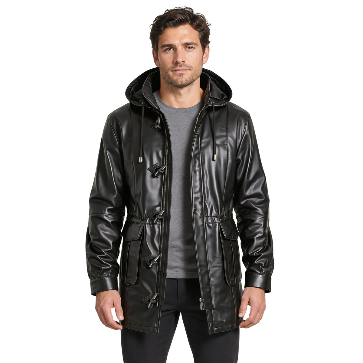 mens olive green benjamin button biker vintage leather jacket -
