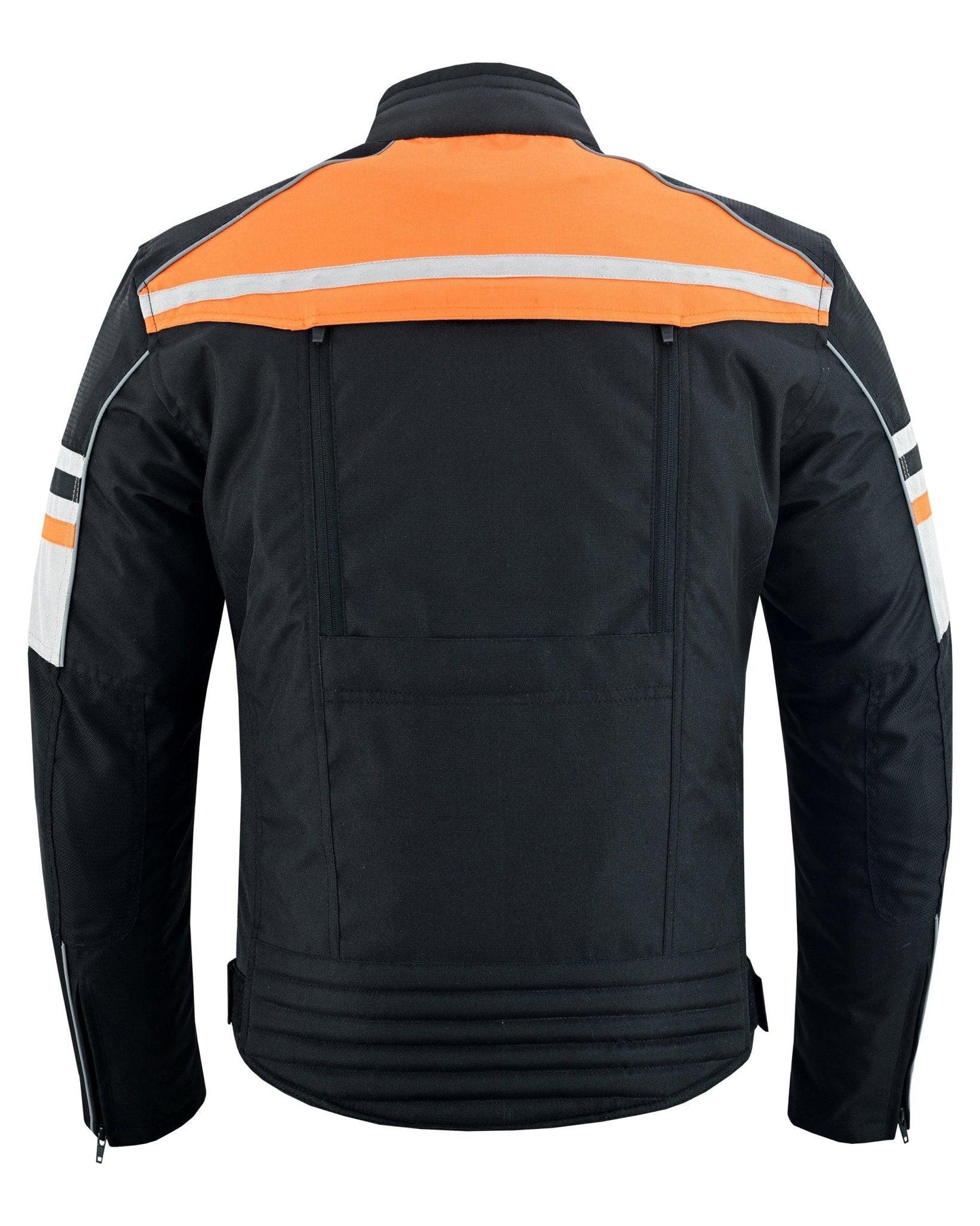 mens orange black grey vented textile biker riding amoured jacket hd cool summer all season -