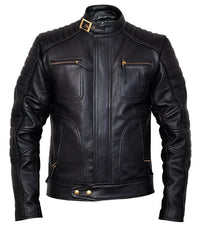 Designer Weybridge Leather Jacket for Men