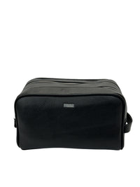 Men’s Leather Wash Bag for Organised Travel Essentials