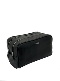 Men’s Leather Wash Bag for Organised Travel Essentials