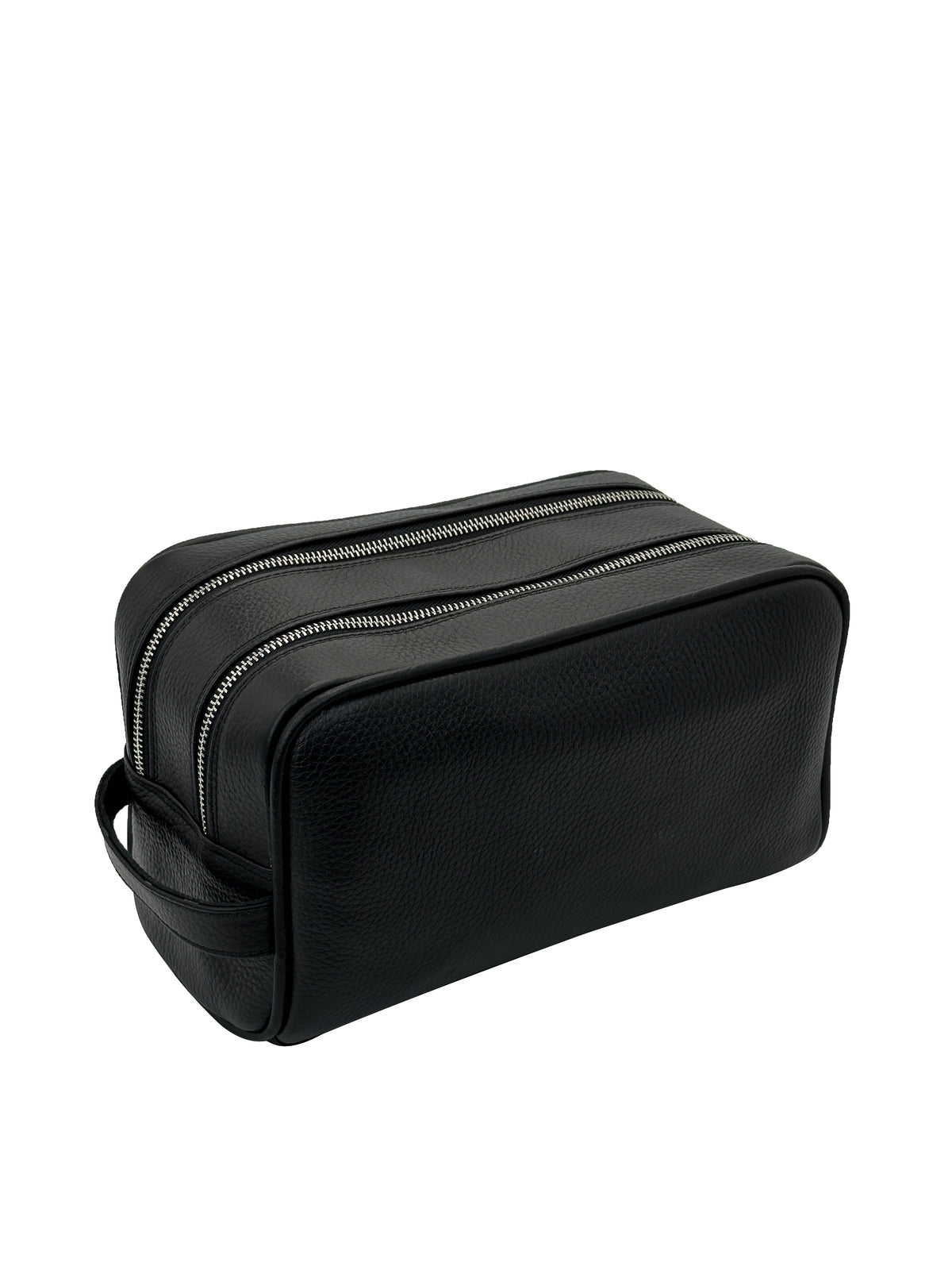 Men’s Leather Wash Bag for Organised Travel Essentials
