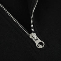 Mens Sweat shirts with Zip Neck and Embroidered Logo