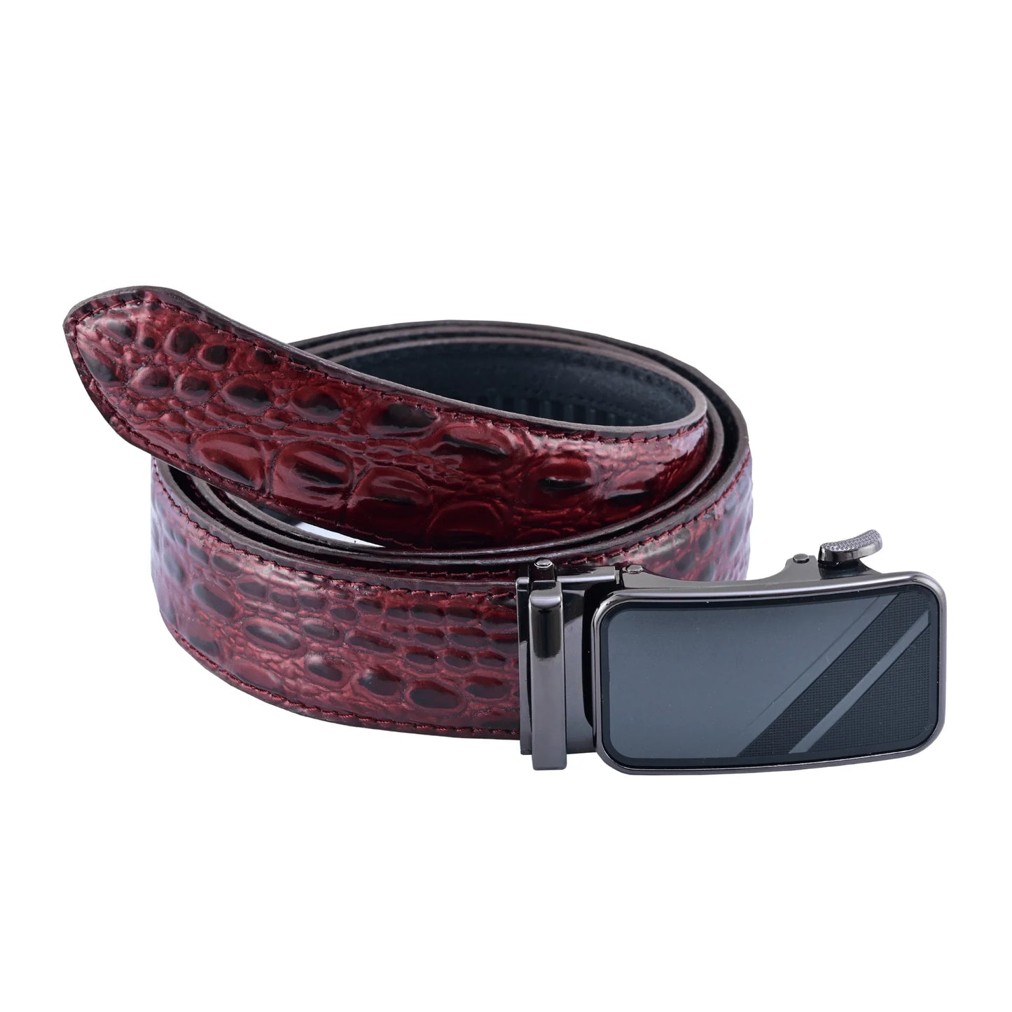 premium leather belt & leather wallet set – stylish men's leather gift – christmas gift - 