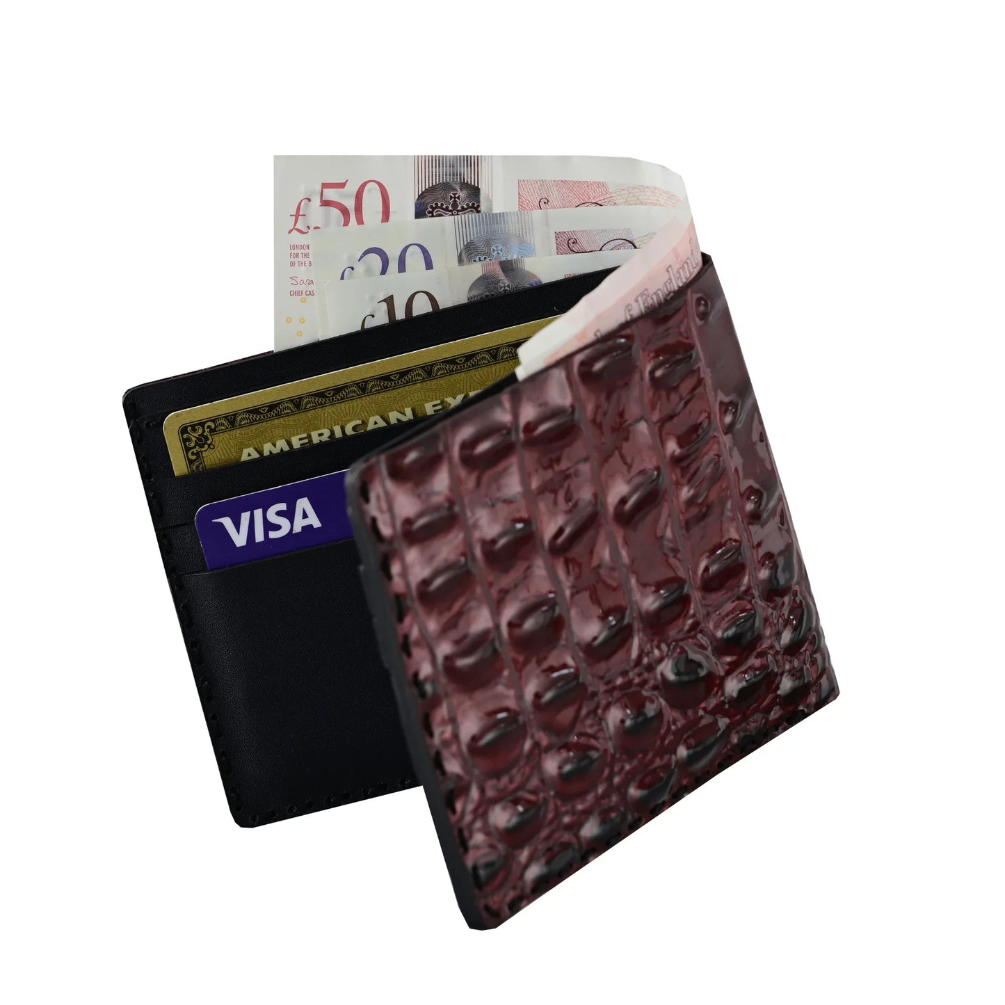 premium leather belt & leather wallet set – stylish men's leather gift – christmas gift - 