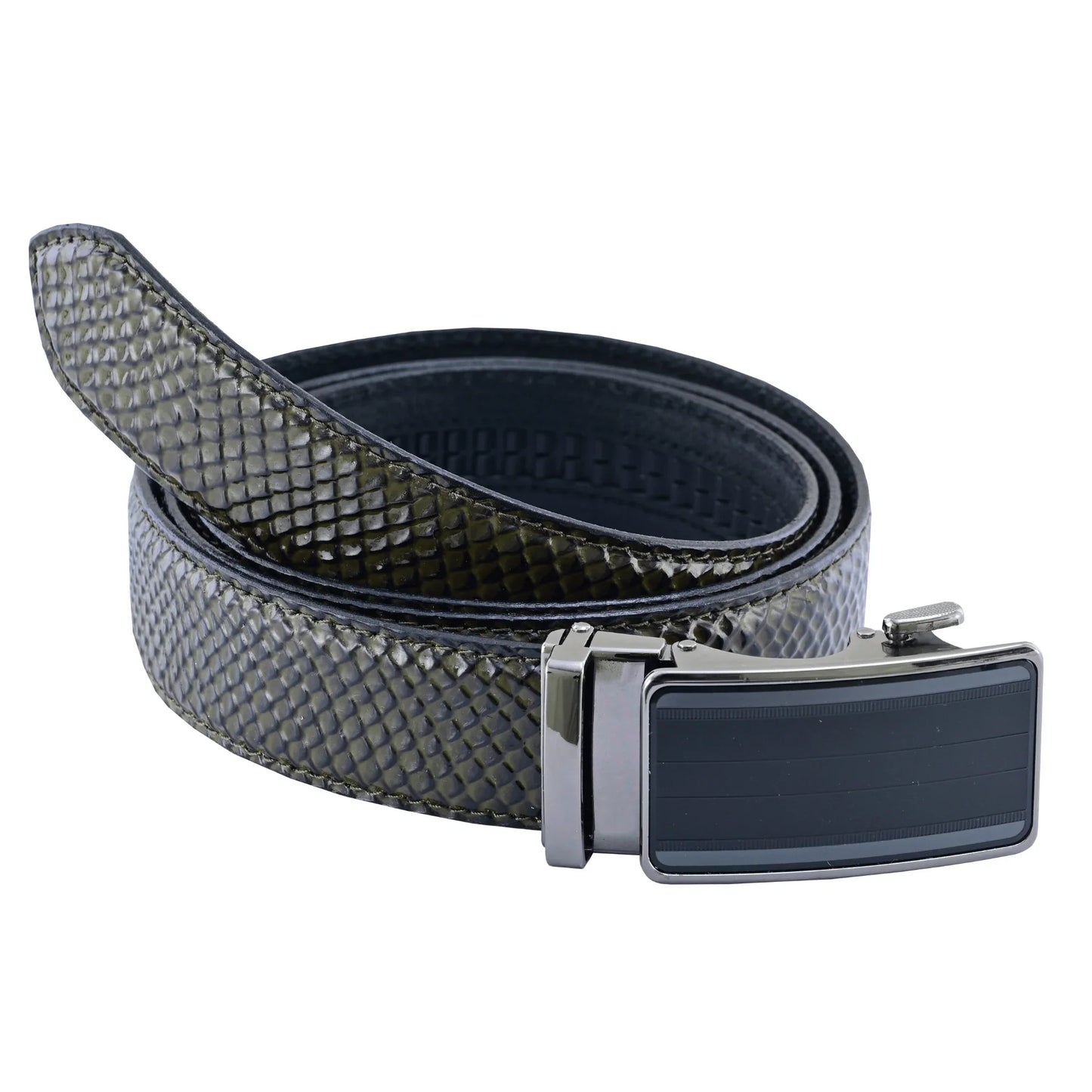 premium leather belt & leather wallet set – stylish men's leather gift – christmas gift - 