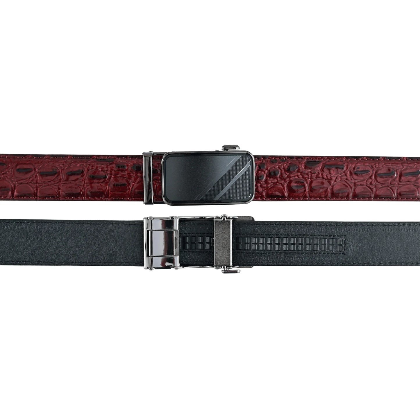 premium leather belt & leather wallet set – stylish men's leather gift – christmas gift - 