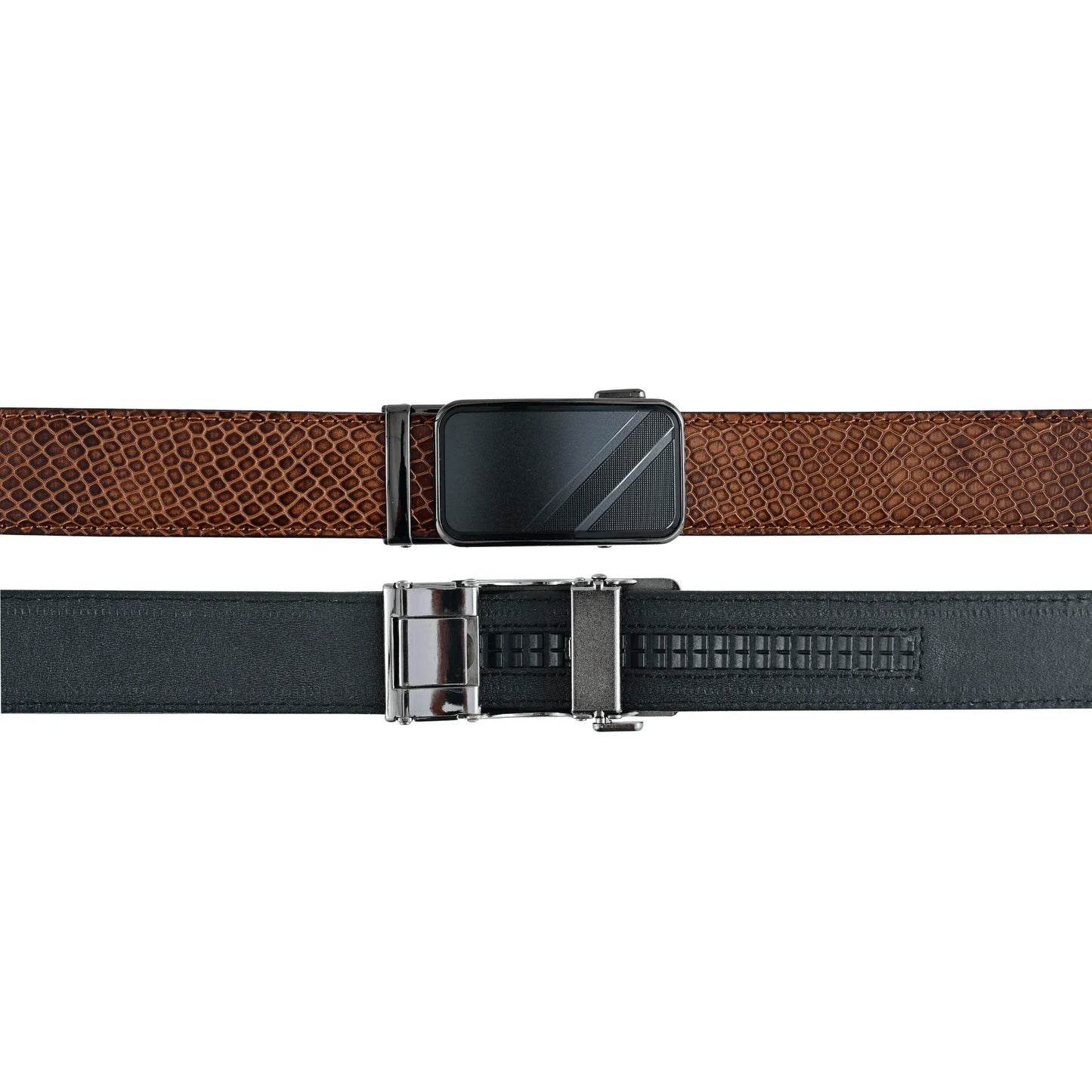 premium leather belt & leather wallet set – stylish men's leather gift – christmas gift - 