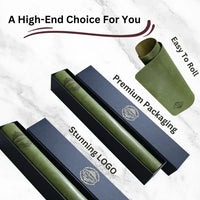 Premium Leather Desk Mat - Non - Slip, Waterproof & Stylish Workspace Upgrad - 