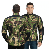 Raven Textile Motorcycle Armoured Jacket (Cordura Fabric Biker Advanced Black - 