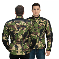 Raven Textile Motorcycle Armoured Jacket (Cordura Fabric Biker Advanced Black - 