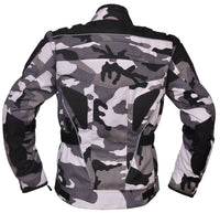 Raven Textile Motorcycle Armoured Jacket (Cordura Fabric Biker Advanced Black - 