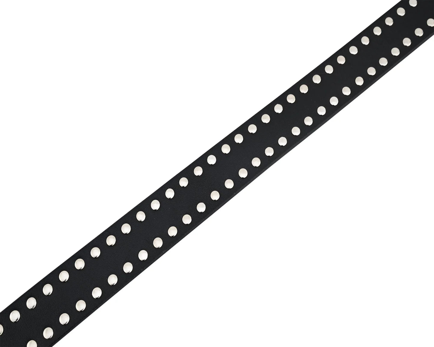 rock style rivets studs genuine leather belt - punk goth - 