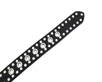 Rock Style Rivets Studs Genuine Leather Belt - Punk Goth - 