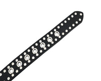 Rock Style Rivets Studs Genuine Leather Belt - Punk Goth - 
