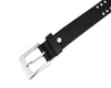 Rock Style Rivets Studs Genuine Leather Belt - Punk Goth - 
