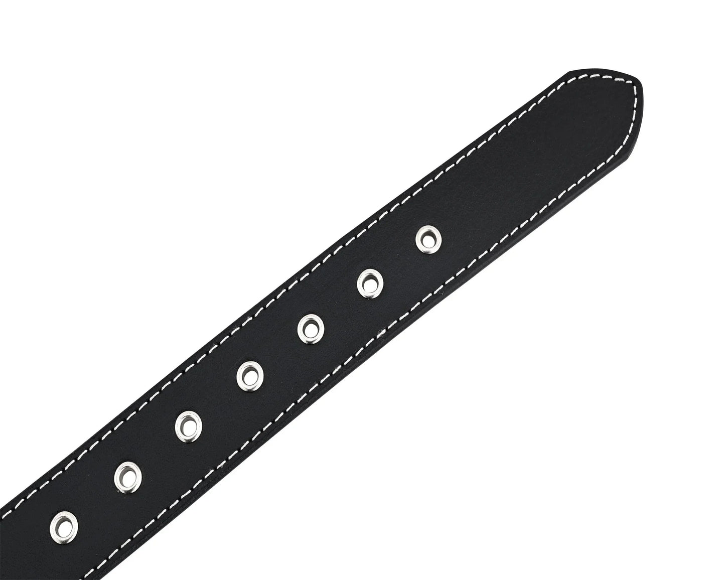 skull and pyramid studs genuine leather belt punk rock - 