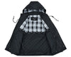 Stylish Men's Leather Parka Jacket for a Smart Casual Look -