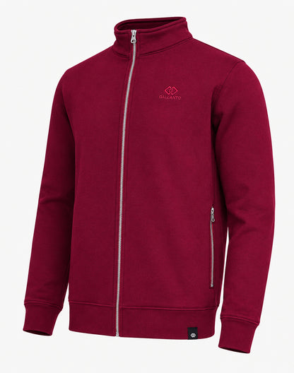 Sweat Jackets for Men & Women with Mock Neck Full Zip