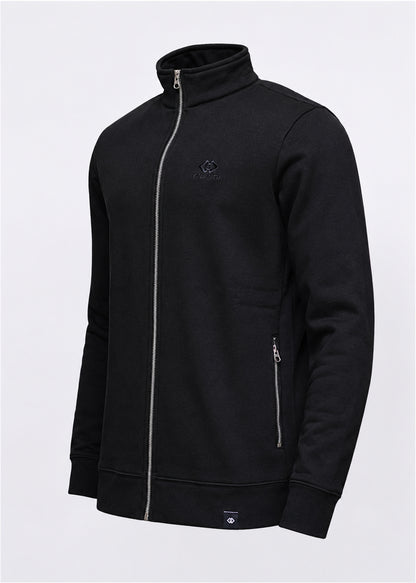 Sweat Jackets for Men & Women with Mock Neck Full Zip