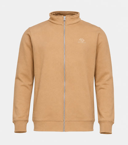 Sweat Jackets for Men & Women with Mock Neck Full Zip