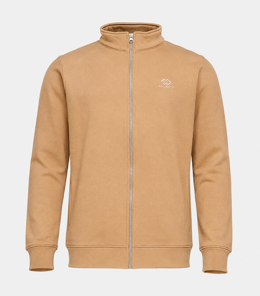 Sweat Jackets for Men & Women with Mock Neck Full Zip