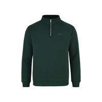 Mens Sweat shirts with Zip Neck and Embroidered Logo