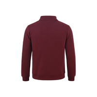 Mens Sweat shirts with Zip Neck and Embroidered Logo