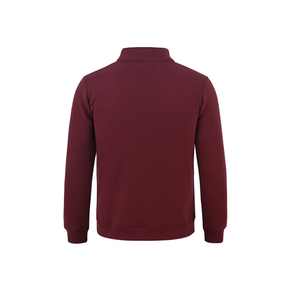 Mens Sweat shirts with Zip Neck and Embroidered Logo