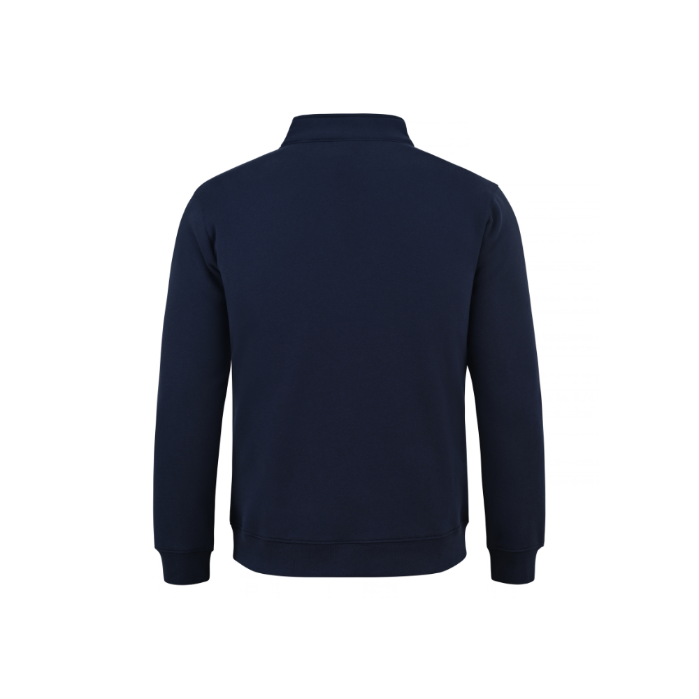 Mens Sweat shirts with Zip Neck and Embroidered Logo