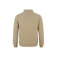 Mens Sweat shirts with Zip Neck and Embroidered Logo
