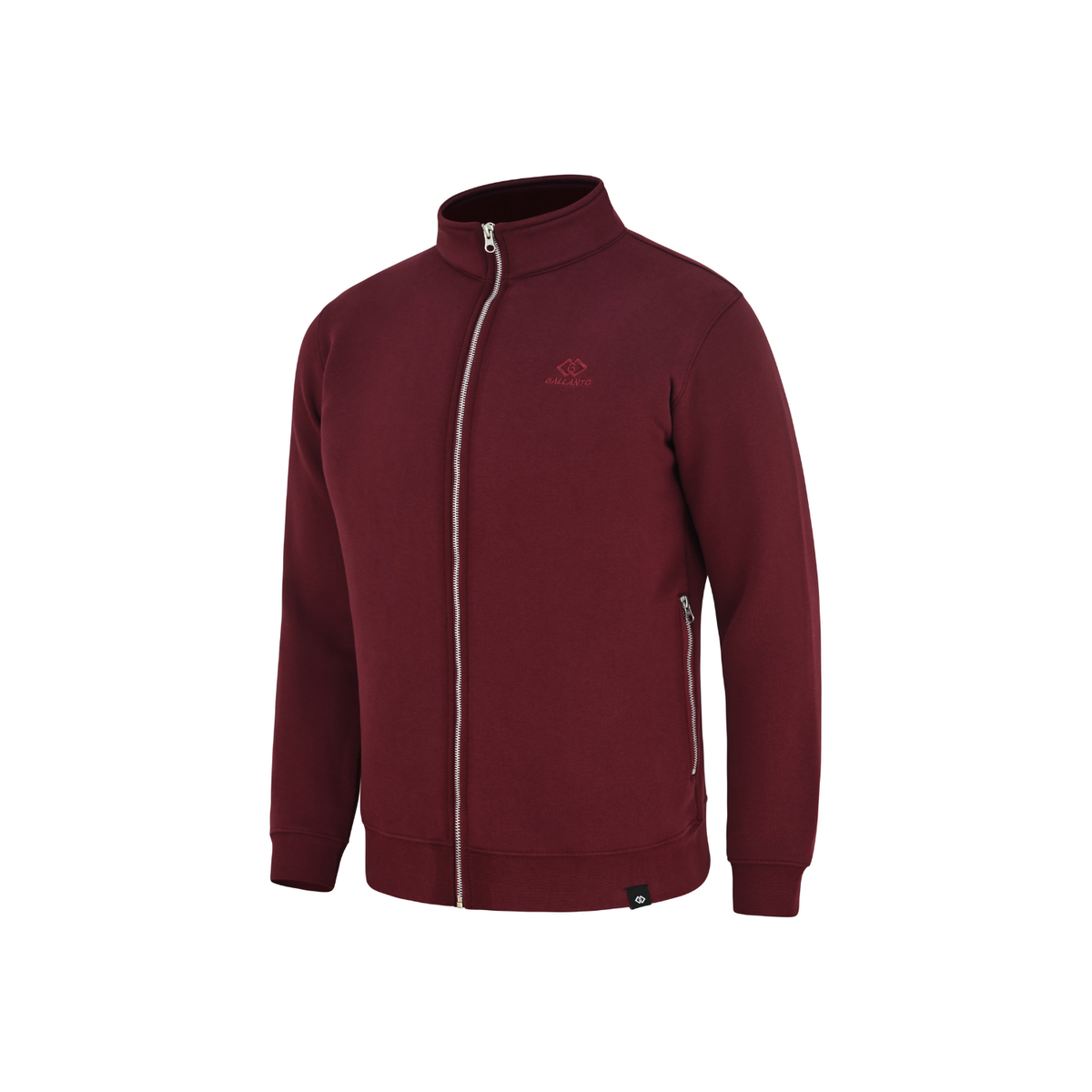 Sweat Jackets for Men & Women with Mock Neck Full Zip
