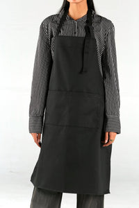 Unisex Heavy - Duty Cotton Twill Apron – Adjustable Fit with Large Front Pocket - 
