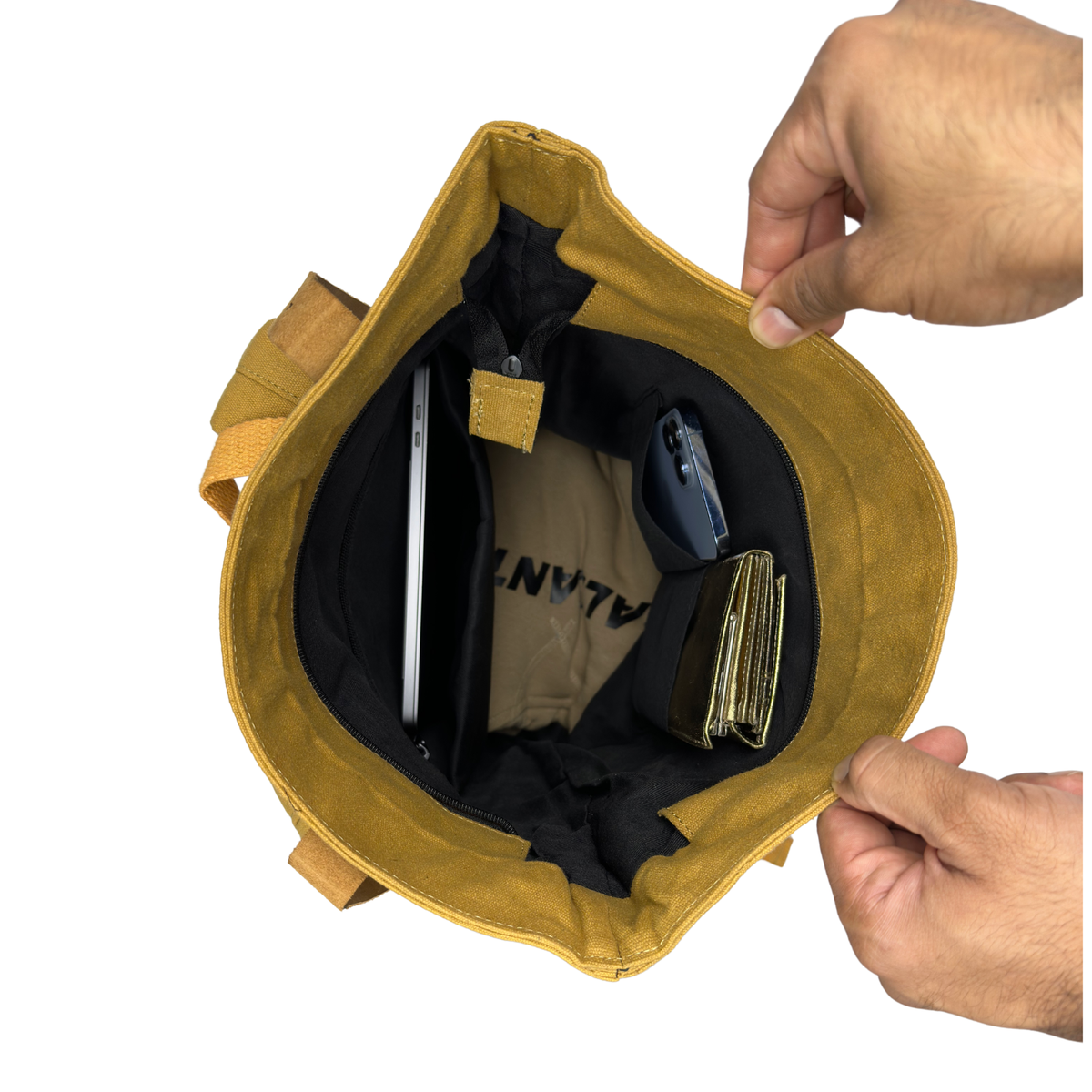 Canvas Backpack Mens for Travel, Work and Everyday Use