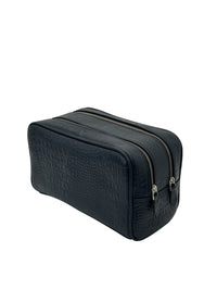 Men’s Leather Wash Bag for Organised Travel Essentials