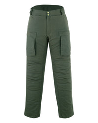 Waxed Cotton Cargo Biker Motorcycle Waterproof Armoured Trousers Pants - 