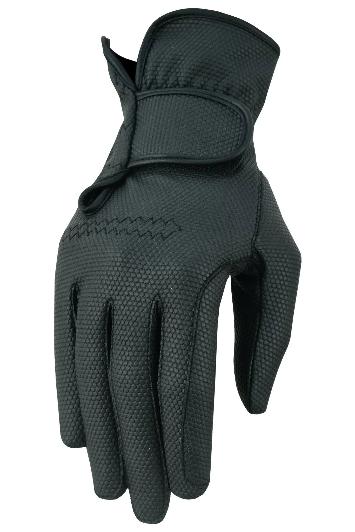 womens sereno synthetic leather horse riding gloves for ladies - 