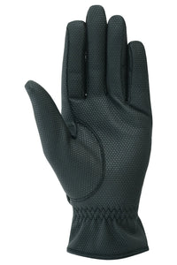 Womens Sereno Synthetic Leather Horse Riding Gloves for Ladies - 