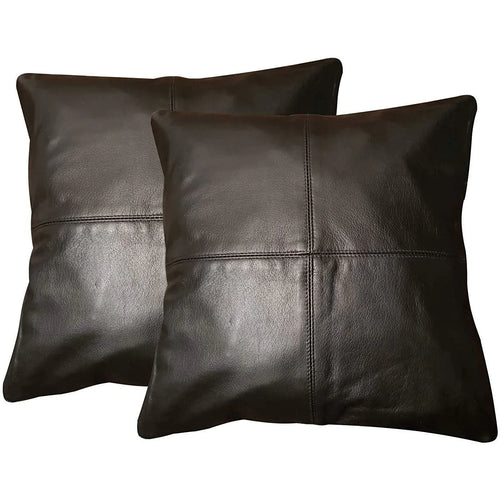 Leather Cushion Covers for Home or Office Sofa for Sale in UK Vintage