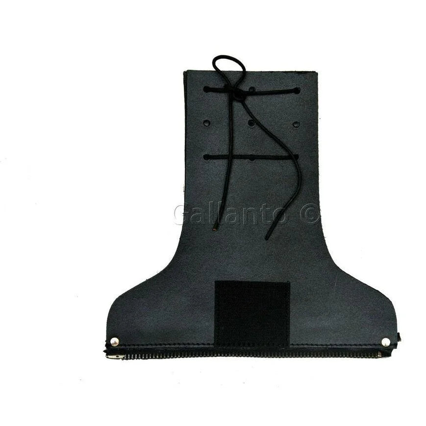 20082 twin turbo engine zip-off motorcycle leather saddle bag -