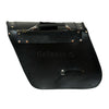 20082 Twin Turbo Engine Zip-Off Motorcycle Leather Saddle Bag -