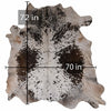 208-2 Cow Skin Hair on Hide 100% Pure Cow Hide Large Decorative/Carpet/Rug/Wall Leather -