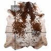 208-3 Cow Skin Hair on Hide 100% Pure Cow Hide Large Decorative/Carpet/Rug/Wall Leather -