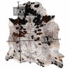 208-4 Cow Skin Hair on Hide 100% Pure Cow Hide Large Decorative/Carpet/Rug/Wall Leather -