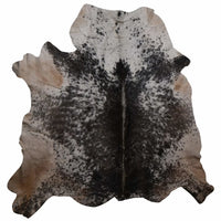 208-7 Cow Skin Hair on Hide 100% Pure Cow Hide Large Decorative/Carpet/Rug/Wall Leather -